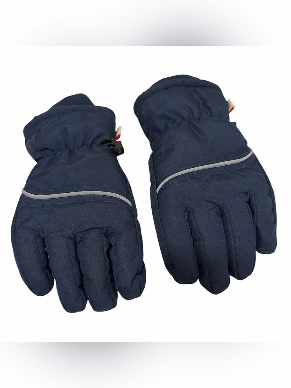 Kids Navy Winter Gloves - Insulated Waterproof Mittens
